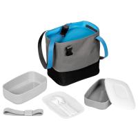 Каталог Набор ланчбоксов в термосумке Takk Mamma, бирюзовый от интернет-магазина «7 Сувениров»