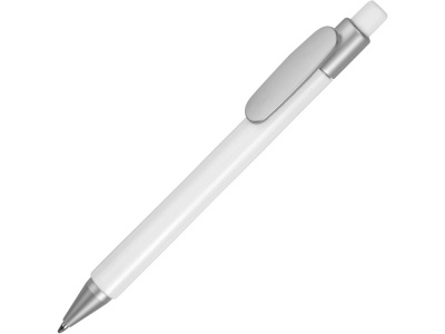 Ручка шариковая Athens черные чернила, белый