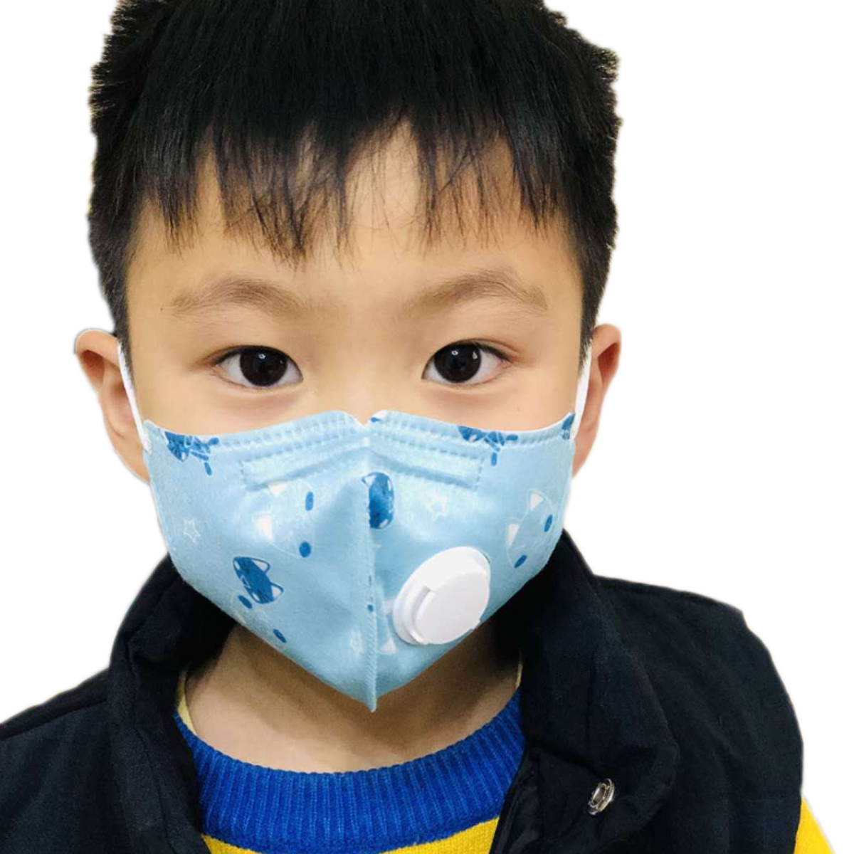 Каталог Респиратор детский KN95 FFP2 Кitten blue от интернет-магазина «7 Сувениров»