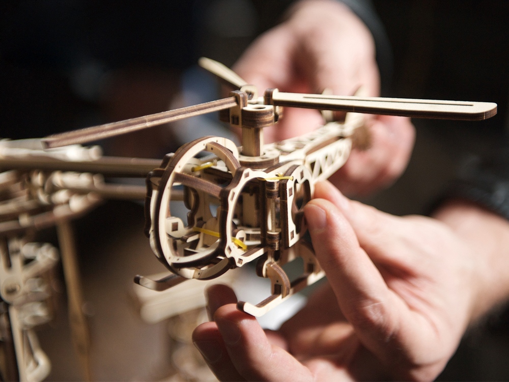 3D-ПАЗЛ UGEARS Авиатор 3D-ПАЗЛ UGEARS Авиатор