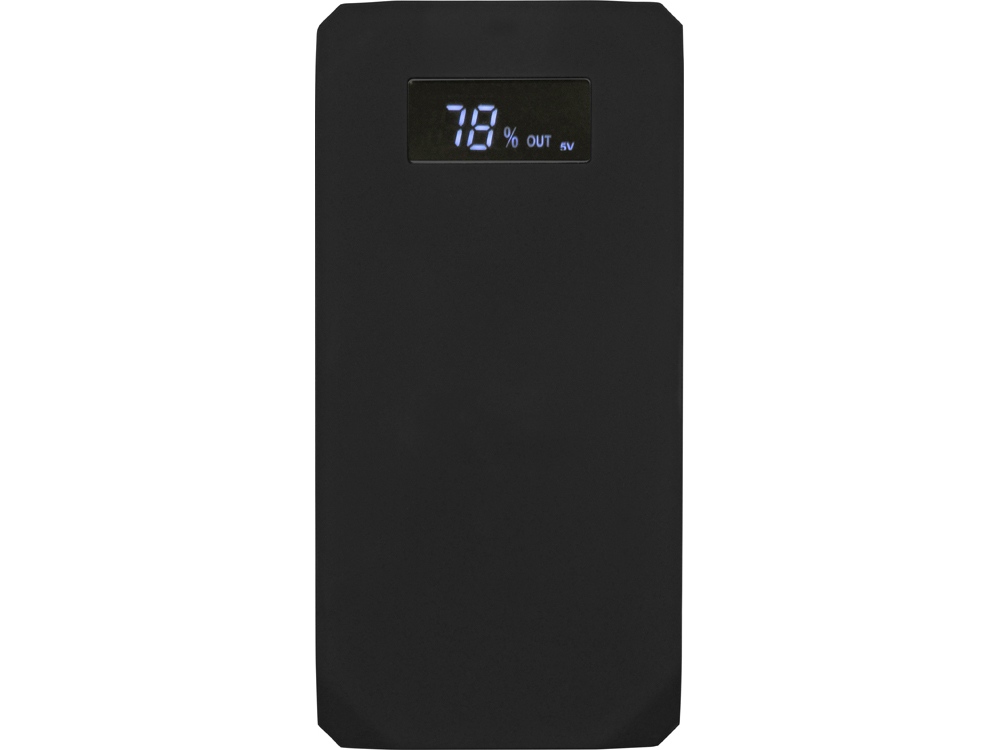 Портативное зарядное устройство Quickr с функцией быстрой зарядки, 10000 mAh, черный Портативное зарядное устройство Quickr с функцией быстрой зарядки, 10000 mAh, черный