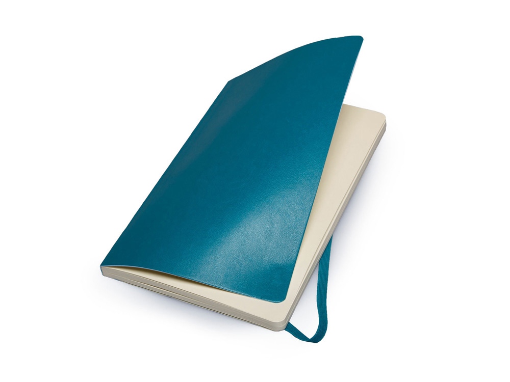Записная книжка Moleskine Classic Soft (нелинованный), Large (13х21см), бирюзовый Записная книжка Moleskine Classic Soft (нелинованный), Large (13х21см), бирюзовый