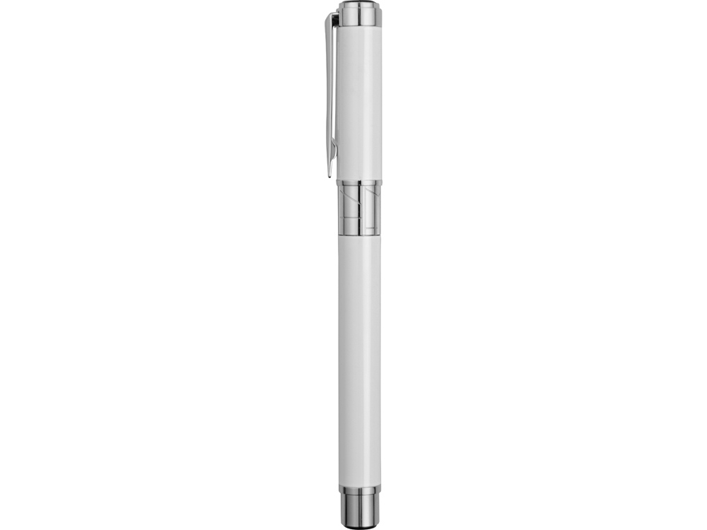Ручка роллер Waterman Perspective Pure White CT F, белый/серебристый