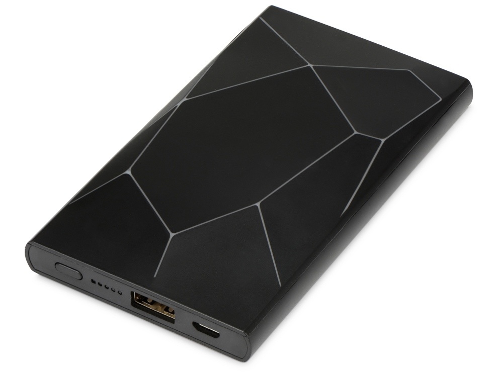 Портативное беспроводное зарядное устройство Geo Wireless, 5000 mAh, черный Портативное беспроводное зарядное устройство Geo Wireless, 5000 mAh, черный