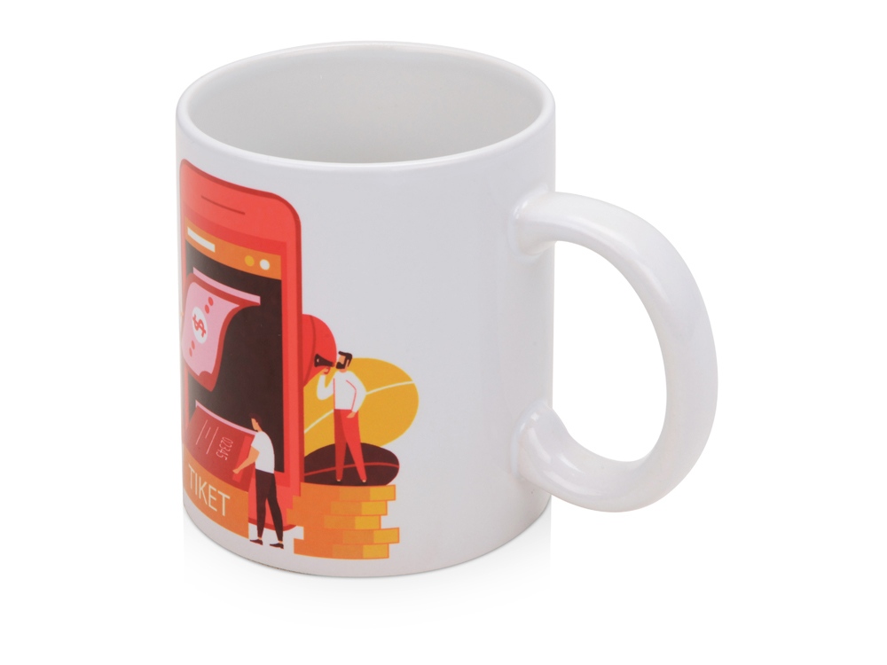 Кружка для сублимации Sublime, белый глянцевый