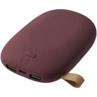 аккумулятор с беспроводной зарядкой pebble wireless 9000 мач, винный, заказать аккумулятор с беспроводной зарядкой pebble wireless 9000 мач, винный, купить аккумулятор с беспроводной зарядкой pebble wireless 9000 мач, винный, приобрести в Москве аккумулятор с беспроводной зарядкой pebble wireless 9000 мач, винный Каталог Аккумулятор с беспроводной зарядкой Pebble Wireless 9000 мАч, винный от интернет-магазина «7 Сувениров»