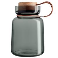 Каталог Банка для хранения Silhouette, серая от интернет-магазина «7 Сувениров»