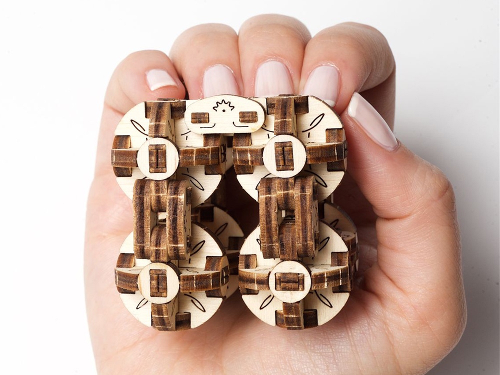 3D-ПАЗЛ UGEARS Сферокуб 3D-ПАЗЛ UGEARS Сферокуб