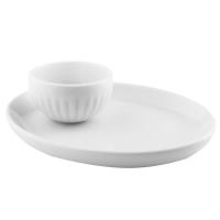 Каталог Подставка для яйца Legio Nova, белая от интернет-магазина «7 Сувениров»