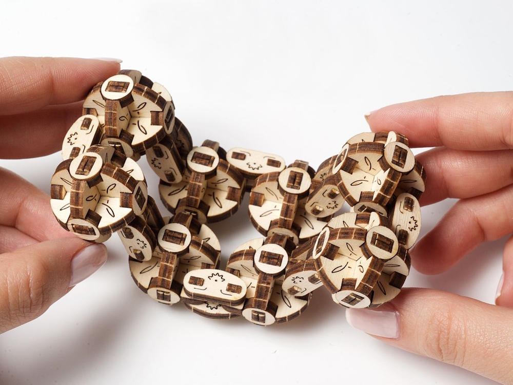 3D-ПАЗЛ UGEARS Сферокуб 3D-ПАЗЛ UGEARS Сферокуб