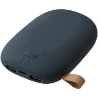аккумулятор с беспроводной зарядкой pebble wireless 9000 мач, серо-синий, заказать аккумулятор с беспроводной зарядкой pebble wireless 9000 мач, серо-синий, купить аккумулятор с беспроводной зарядкой pebble wireless 9000 мач, серо-синий, приобрести в Москве аккумулятор с беспроводной зарядкой pebble wireless 9000 мач, серо-синий Каталог Аккумулятор с беспроводной зарядкой Pebble Wireless 9000 мАч, серо-синий от интернет-магазина «7 Сувениров»