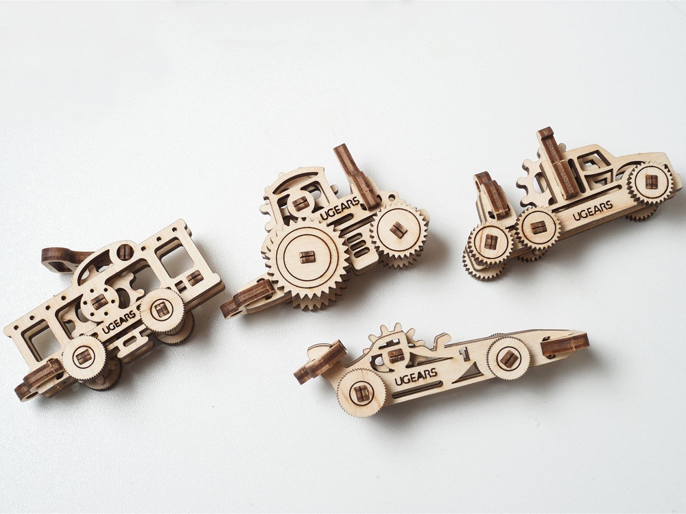 3D-ПАЗЛ UGEARS Фиджет Транспорт 3D-ПАЗЛ UGEARS Фиджет Транспорт