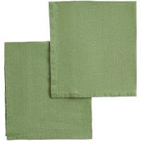 Каталог Набор салфеток Fine Line, зеленый от интернет-магазина «7 Сувениров»