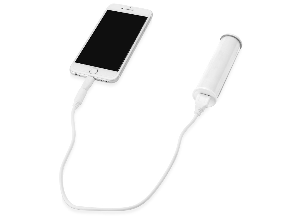 Портативное зарядное устройство Уайт, 3000 mAh Портативное зарядное устройство Уайт, 3000 mAh