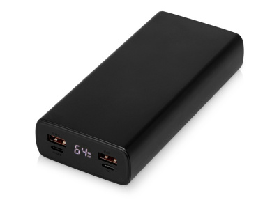 Портативное зарядное устройство PowerMax, 20000 mAh, PD + QC 3.0, черный Портативное зарядное устройство PowerMax, 20000 mAh, PD + QC 3.0, черный