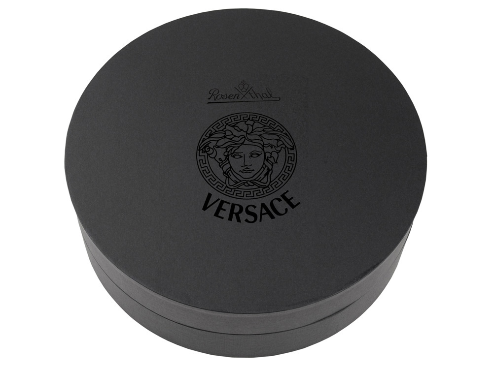 Чайный набор на 6 персон Versace Medusa, красный/золотистый