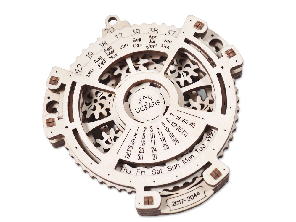 3D-ПАЗЛ UGEARS Навигатор дат 3D-ПАЗЛ UGEARS Навигатор дат