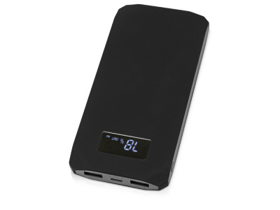 Портативное зарядное устройство Quickr с функцией быстрой зарядки, 10000 mAh, черный Портативное зарядное устройство Quickr с функцией быстрой зарядки, 10000 mAh, черный