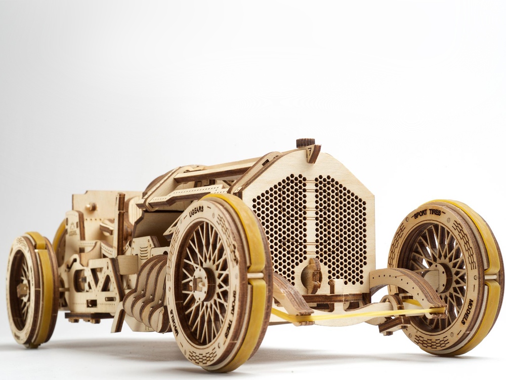 3D-ПАЗЛ UGEARS Спорткар U-9 Гран-при 3D-ПАЗЛ UGEARS Спорткар U-9 Гран-при