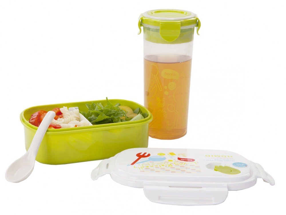 Набор детский (ланч-бокс+бутылка) BENTO KIDS