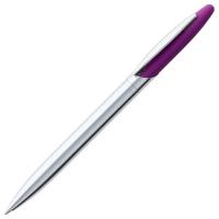 Каталог Ручка шариковая Dagger Soft Touch, фиолетовая от интернет-магазина «7 Сувениров»