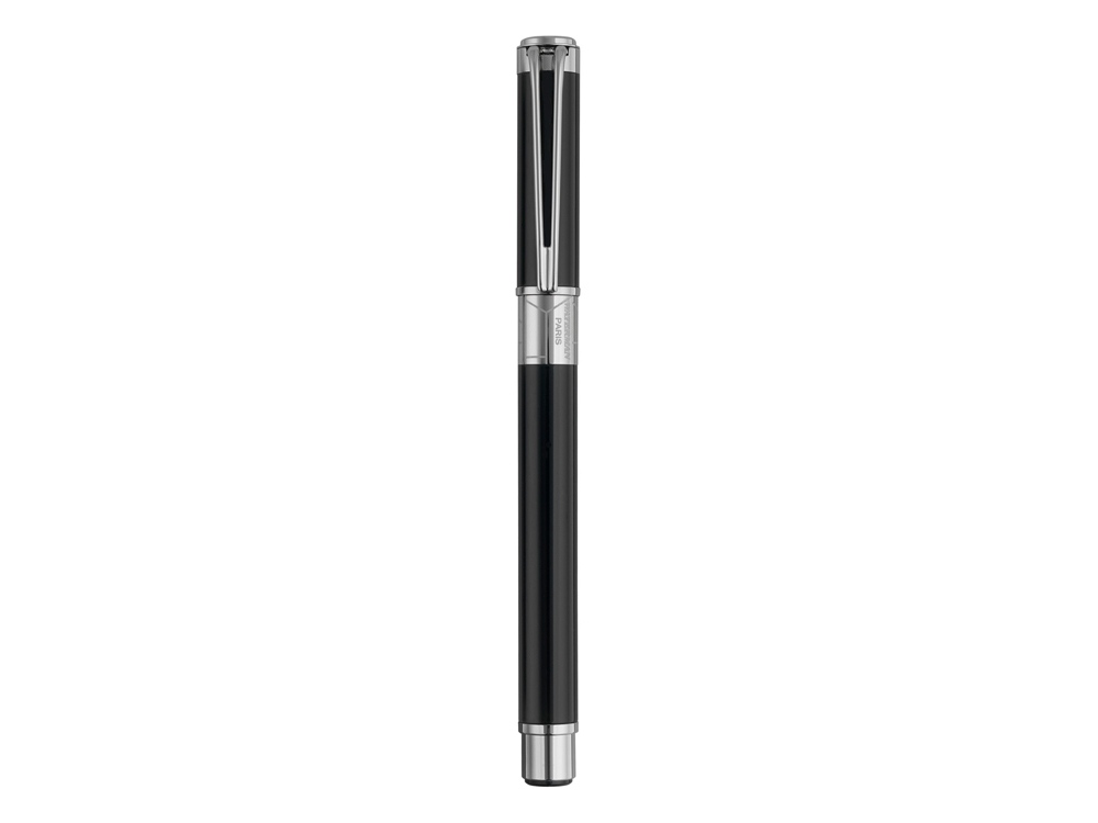 Ручка перьевая Waterman Perspective Black CT F, черный/серебристый