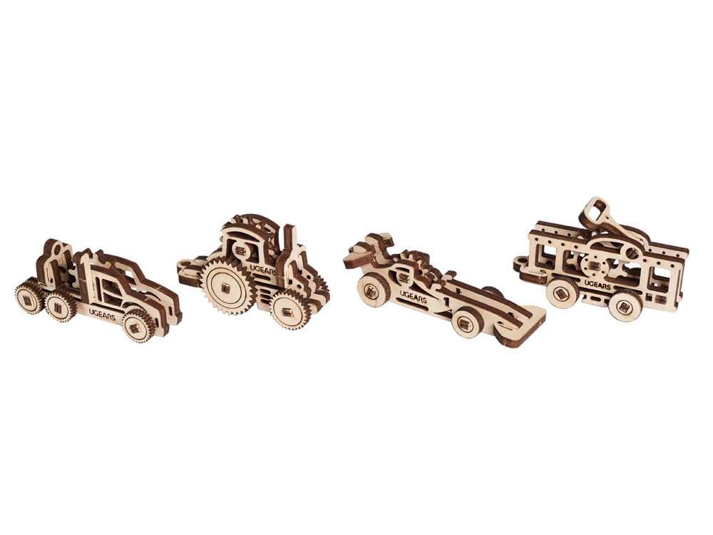 3D-ПАЗЛ UGEARS Фиджет Транспорт 3D-ПАЗЛ UGEARS Фиджет Транспорт