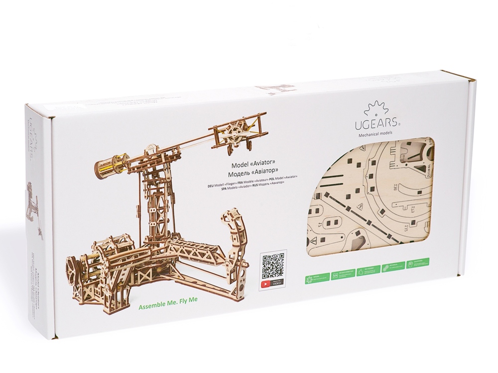 3D-ПАЗЛ UGEARS Авиатор 3D-ПАЗЛ UGEARS Авиатор