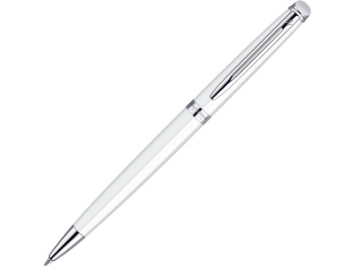 Ручка шариковая Waterman Hemisphere White CТ M, белый/серебристый