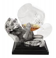 Каталог Коньячница «Обезьяна» с серебряным декором от интернет-магазина «7 Сувениров»