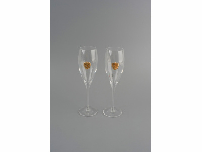Набор бокалов для шампанского За Россию Chinelli