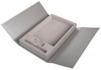 Каталог Коробка Three Part под ежедневник, флешку и ручку, серебристая от интернет-магазина «7 Сувениров»