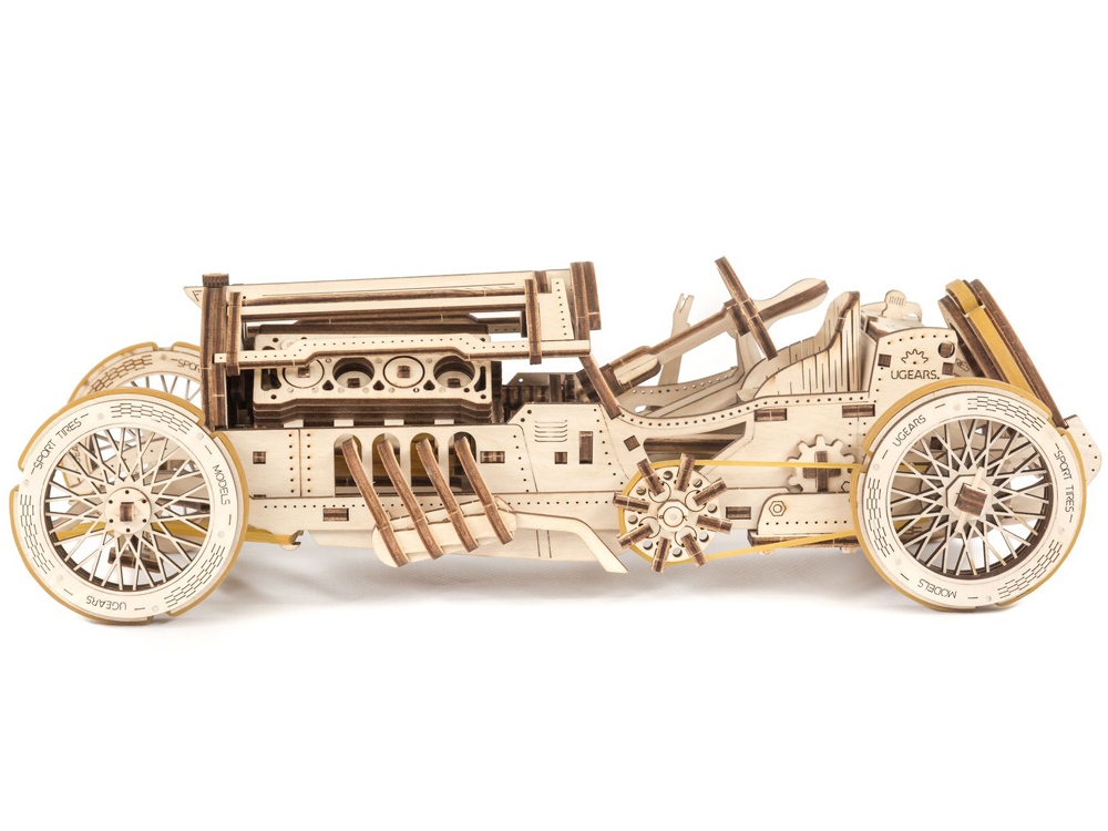 3D-ПАЗЛ UGEARS Спорткар U-9 Гран-при 3D-ПАЗЛ UGEARS Спорткар U-9 Гран-при