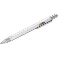 Каталог Ручка шариковая Construction, мультиинструмент, серебристая от интернет-магазина «7 Сувениров»