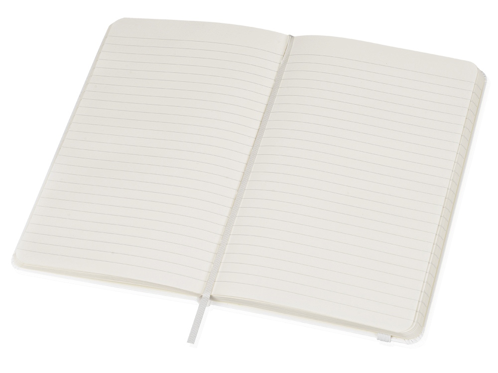 Записная книжка Moleskine Classic (в линейку) в твердой обложке, Medium (11,5x18 см), белый Записная книжка Moleskine Classic (в линейку) в твердой обложке, Medium (11,5x18 см), белый