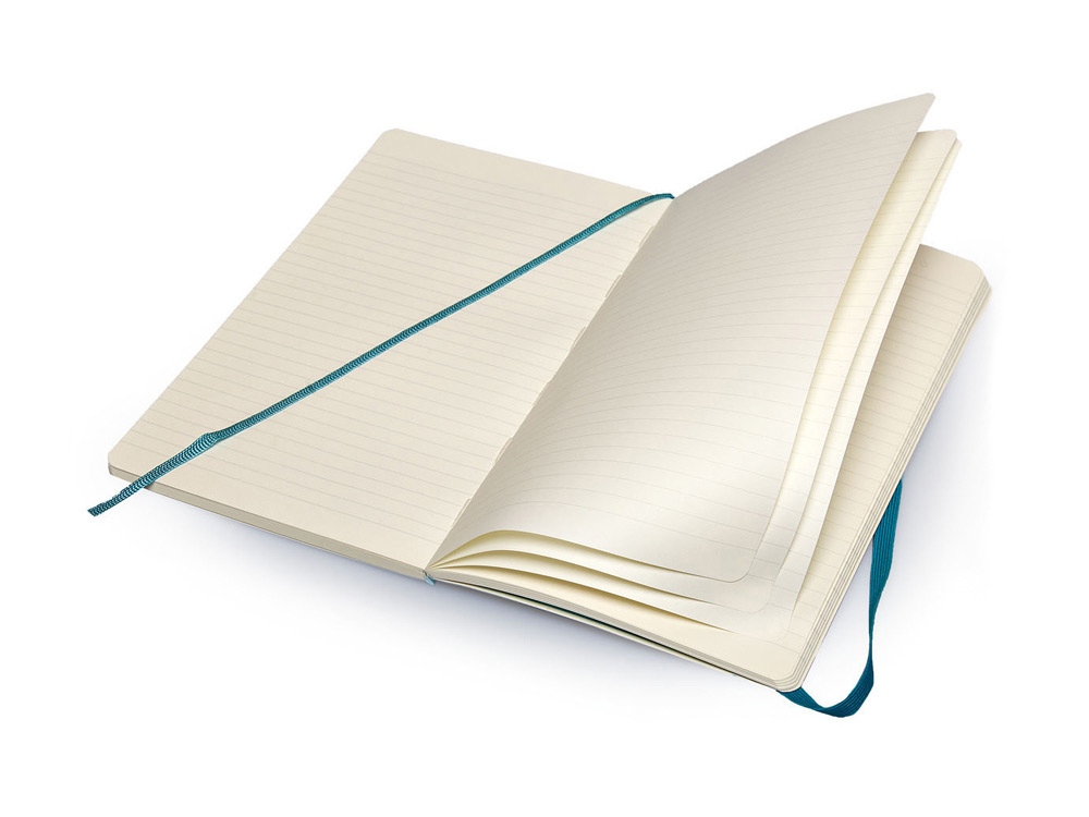 Записная книжка Moleskine Classic Soft (в линейку), Large (13х21см), бирюзовый Записная книжка Moleskine Classic Soft (в линейку), Large (13х21см), бирюзовый