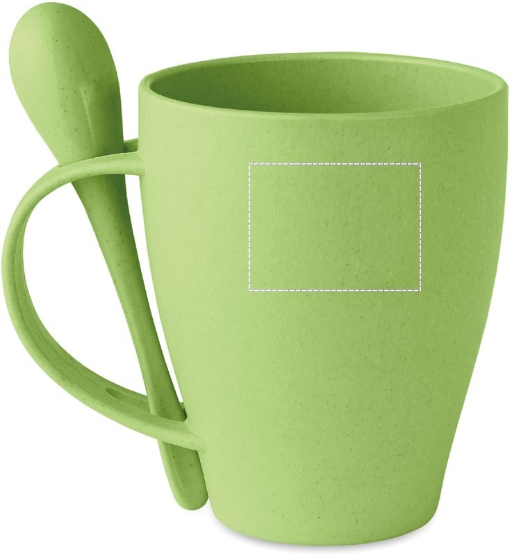 Каталог Кружка с ложкой из бамбука от интернет-магазина «7 Сувениров»