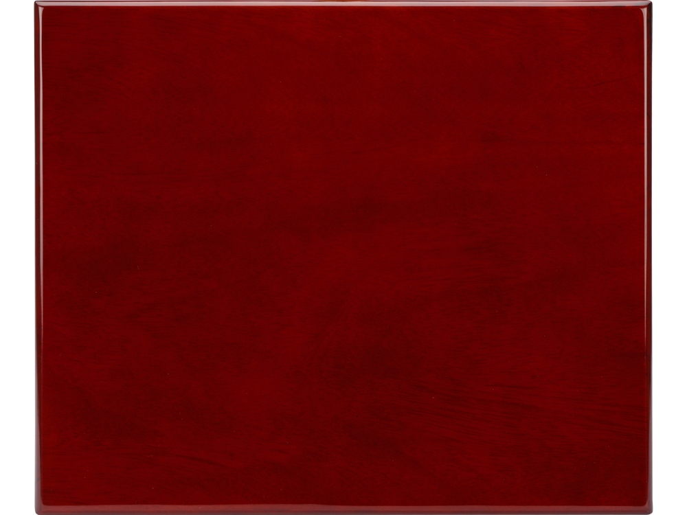 Плакетка наградная красное дерево