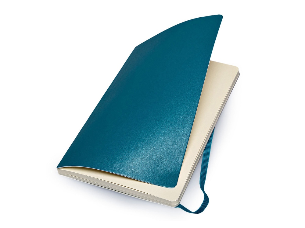 Записная книжка Moleskine Classic Soft (в линейку), Large (13х21см), бирюзовый Записная книжка Moleskine Classic Soft (в линейку), Large (13х21см), бирюзовый