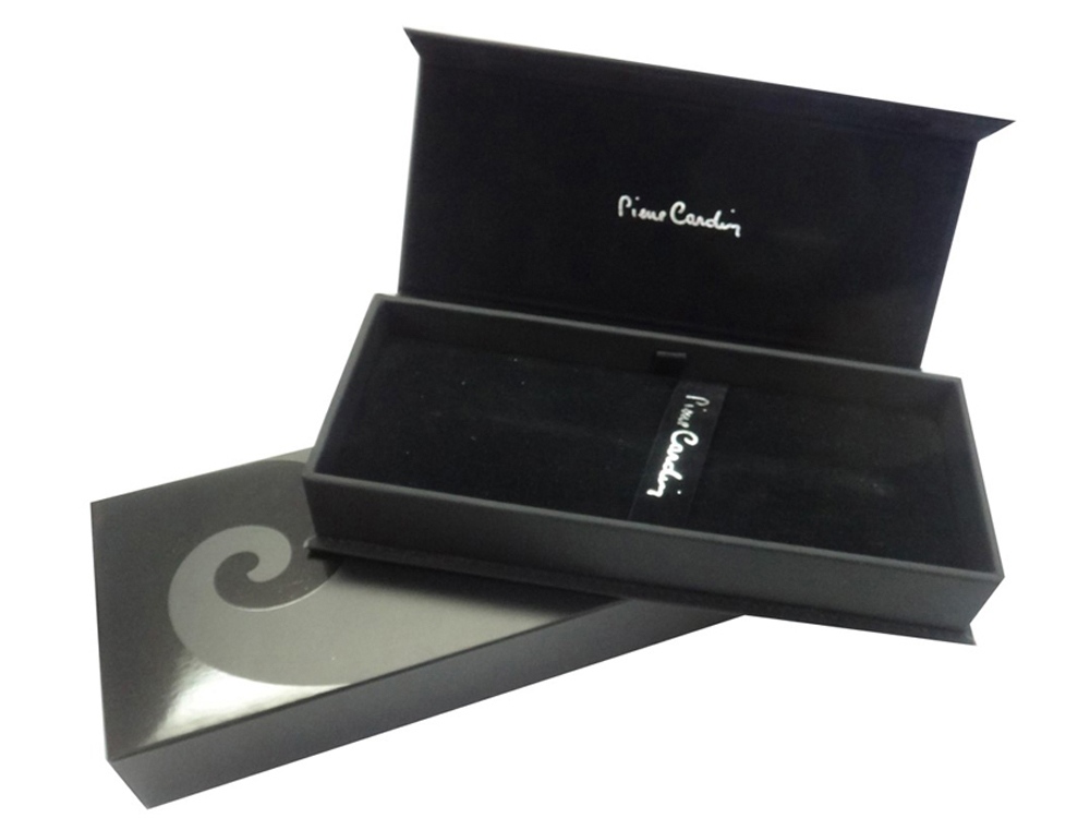 Ручка перьевая Pierre Cardin LIBRA с колпачком, черный/синий/серебро