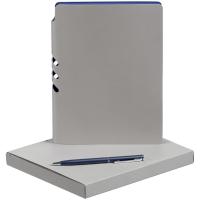 Каталог Набор Flexpen, серебристо-синий от интернет-магазина «7 Сувениров»