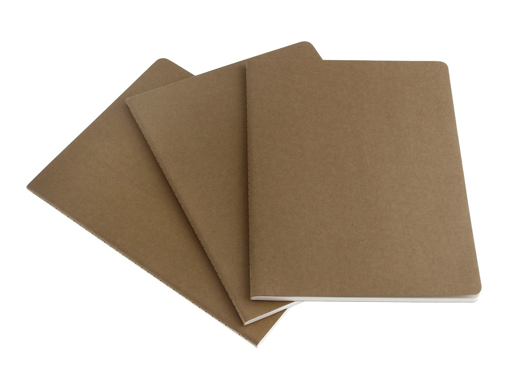 Записная книжка Moleskine Cahier (нелинованный, 3 шт.), ХLarge (19х25см), бежевый Записная книжка Moleskine Cahier (нелинованный, 3 шт.), ХLarge (19х25см), бежевый