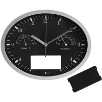 часы настенные insert3 с термометром и гигрометром, черные, заказать часы настенные insert3 с термометром и гигрометром, черные, купить часы настенные insert3 с термометром и гигрометром, черные, приобрести в Москве часы настенные insert3 с термометром и гигрометром, черные Каталог Часы настенные INSERT3 с термометром и гигрометром, черные от интернет-магазина «7 Сувениров»