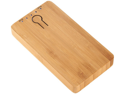 Повербанк PB-5000 Bamboo, коричневый Повербанк PB-5000 Bamboo, коричневый