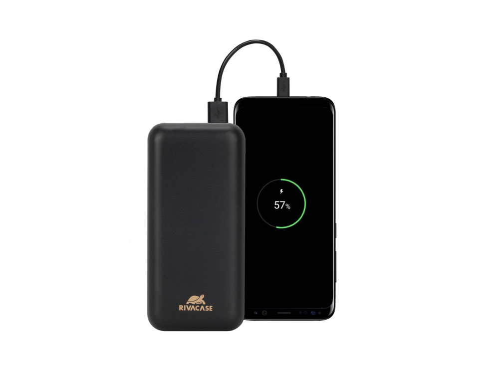 Внешний аккумулятор VA2516, 16000 mAh, черный Внешний аккумулятор VA2516, 16000 mAh, черный