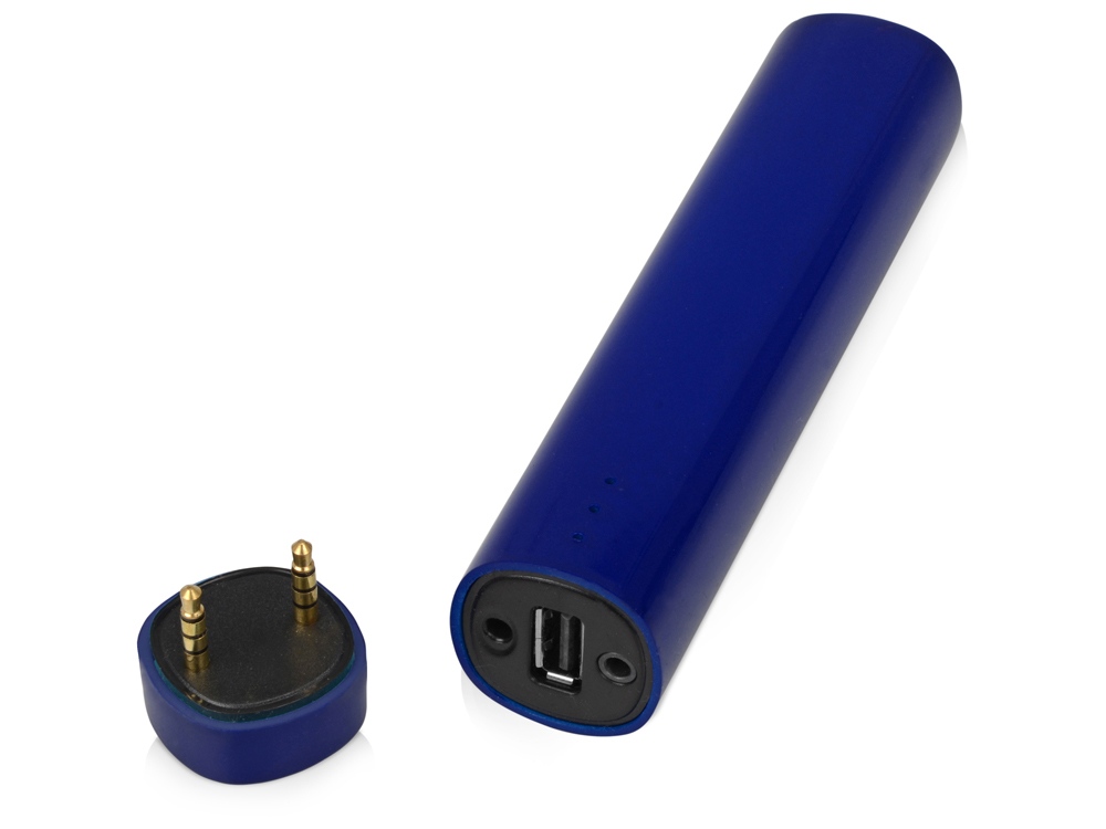 Портативное зарядное устройство Мьюзик, 5200 mAh, синий Портативное зарядное устройство Мьюзик, 5200 mAh, синий