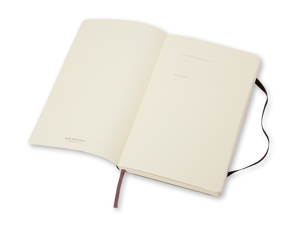 Записная книжка Moleskine Classic Soft (в клетку), Pocket (9x14 см), черный Записная книжка Moleskine Classic Soft (в клетку), Pocket (9x14 см), черный