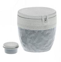 Каталог Ланчбокс Club Bento Organic, серый от интернет-магазина «7 Сувениров»