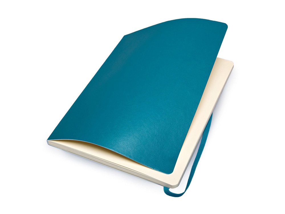 Записная книжка Moleskine Classic Soft (в линейку), Хlarge (19х25 см), бирюзовый Записная книжка Moleskine Classic Soft (в линейку), Хlarge (19х25 см), бирюзовый