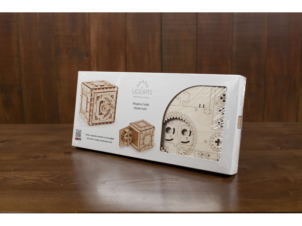 3D-ПАЗЛ UGEARS Сейф 3D-ПАЗЛ UGEARS Сейф